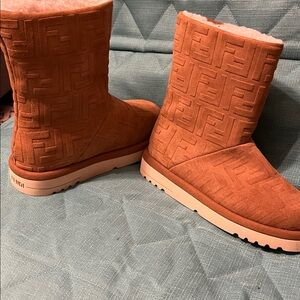 FF inspired Shearling Winter Boot